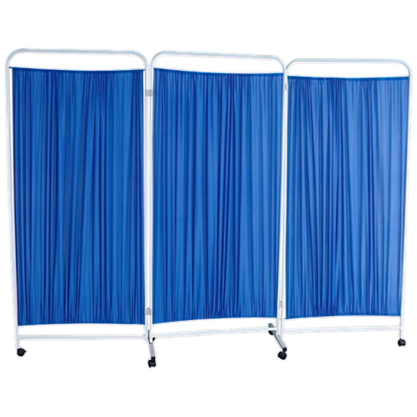 3 Panel Mobile Privacy Screen 219 x 180 x 15cm