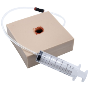 TRAUMASIM Gunshot Haemostatic Clotting Trainer (Square)