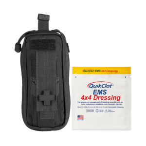 RAPIDSTOP Small Bleed Control with QUIKCLOT EMS Dressing- Tactical 8 x 18 x 6cm