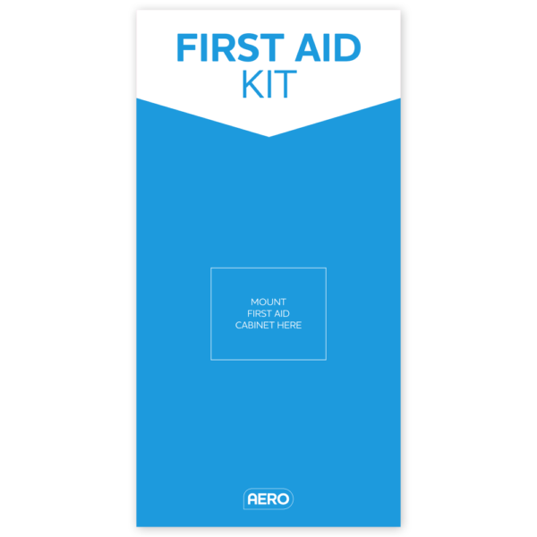 AERO First Aid Station (Poly Sign)