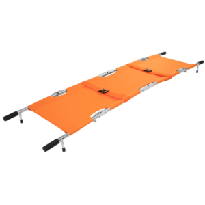 AERORESCUE Alloy Quad-Fold Emergency Pole Stretcher with Carry Case